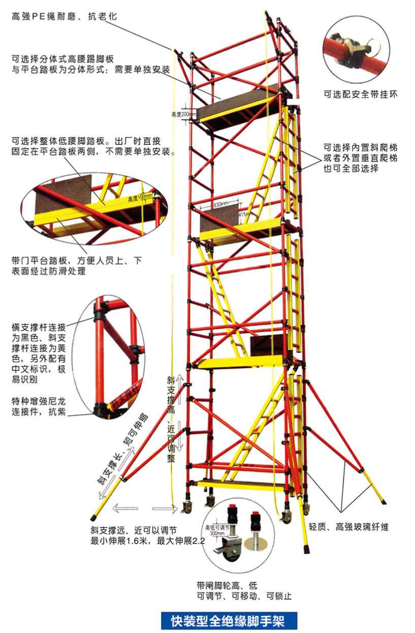 快装型全绝缘脚手架